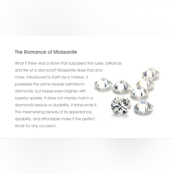 NEW GRA Certified Luxurious Moissanite 3 Carat 18k/925 Ring 💍 Size 6 - Picture 11 of 15